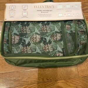 Ellen Tracy 6 Piece Travel Packing Set